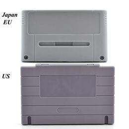 Replacement 16 bit Game Cartridge Plastic Game card Shell Box for SNES SFC Game Housing Case (US JP EU Version ) DHL FEDEX EMS FREE SHIPPING