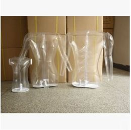 Free Shipping!!Transparent Mannequin Clear Torso Form inflatable Torso Form Mannequin Clothing Display Form Inflatable Mannequin