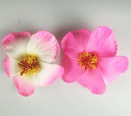 8-9 cm Hawaii PE Plumeria Fiore di Frangipani Tropicale Fiore di Ibisco per copricapo FAI DA TE 20 pz/lotto