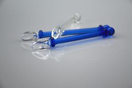 Ferramenta de vidro dabber com pyrex grosso pyrex colorido poseidon estilo tridente big engraçado Óleo de cera Dab Tools Vaporizer