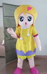 Strawberry girl Mascot Costume Lovely little girl Cospaly Cartoon animal Character adult Halloween party costume Carnival Costume