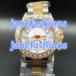 High quality diamond men's wrist watch hot fashion watch automatic mechanical waterproof sports watches free shipping