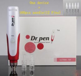 TM-DR007 Rechargeable with 12 needle cartridges popular home use dermapen derma pen DR PEN with ce approve for scar repair