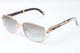 Factory Outlet Natural Mix Horn Shaped Lens Sunglasses, 7381148 High End Luxury Square Sunglasses Size: 56-21-135mm