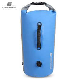 LUCKSTONE 60L Drifting Dry Waterproof Ultralight Backpack Swimming Bag