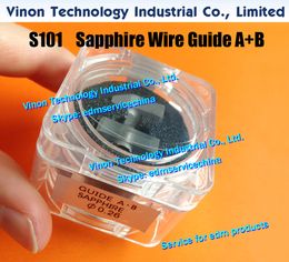 d=0.26mm Sapphire Split Wire Guide A+B S101 3080629 edm Upper Guide AB Set 0.26mm 0204681 for AQ,A,EPOC,AQ325,0200283 wire-cut edm machine