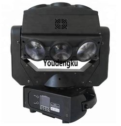 6pcs/lot 9*10w 4in1 spider led moving head sharp beam dj light rgbw 4in1 10w led beam moving head light