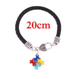 Shop Autism Awareness Puzzle Piece UK puzzle piece Bracelet