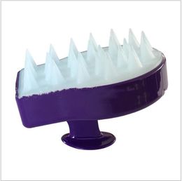 Silicone Soft Comb Scalp Shampoo Massager Head Massage Silicone Soft Comb Bath Brush and Scalp Massage Tool