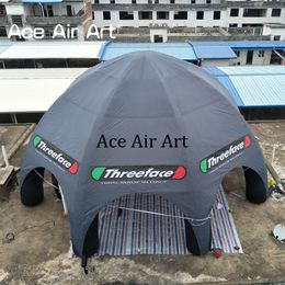 Giant Dome Inflatable Spider Tent 8 legs with Tarpaulin Shelter for Advertising Car Cover