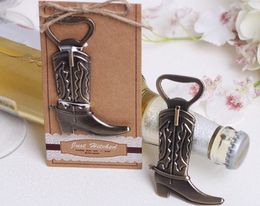 20pcs Cowboy boots Beer Bottle Opener Corkscrew For Wedding Baby Shower Party Birthday Favour Gift Souvenirs Souvenir