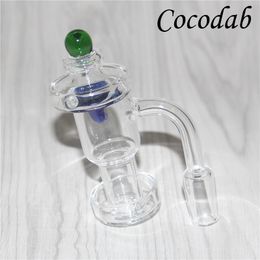 New Quartz Terp Vacuum Banger Nail Carb Cap Dabber Domeless Terp Slurper Up Oil Nails Smoking Water Pipes for Glass Bong