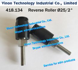 418.134 edm Reverse Roller Ø25mm/2° A518 Pulley wire pick up 25mm-2dg. for Agie AC150,AC170,AC370 wirecut edm 418.134.3 AGIE edm wear parts