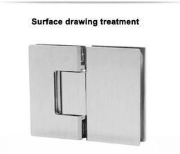 High Quality 180 Degrees Open Stainless Steel Wall Mount Glass Shower Door Hinge
