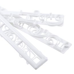 6pcs Fondant Alphabet Number Letter Cake Mould Decorating Cutter great tool to make DIY cooking much easier.