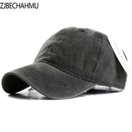ZJBECHAHMU Hats Spring Cotton Solid Adjustable Baseball Caps Snapback Hat For Men Women Hip Hop Caps For Apparel Accessories
