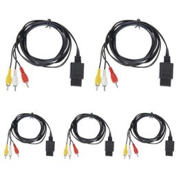 180 cm AV TV RCA Cavo video Cavo AV Audio/Video TV Cavo composito RCA per Nintendo N64 SNES Super GameCube