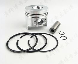 Piston kit 78MM for Chinese 178F diesel engine kolben w/ ring clip pin tiller kama kipor parts