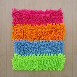 Mops Covers Floor Clean Pad Water Uptake Chenille Flat Mop Cover Head Replacement Refill Practical Household Cleaning Tools 2 94jb ff