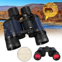 New High Resolution 60x60 Optical Binocular Low Light Level Night Vision Telescope HD High Clarity 3000M