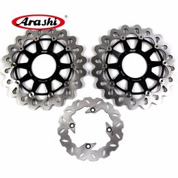 Arashi For HONDA CBR1000RR 2006 2007 Floating Front Rear Brake Disc Rotors Disk CBR 1000 RR CBR1000 1000RR VTR SP1 RC51