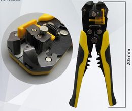 Free Shipping 1PCS Multifunctional Auto Wire Stripper Cutter Stripper Crimper Pliers Terminal Cutting and Stripping Wire Hand Tool