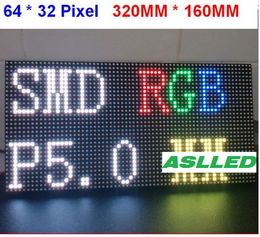 P5 LED module LED display screen 320*160mm 64*32pixels 3in1 1/16 Scan Indoor SMD2121 3in1 RGB full Colour for indoor tela led