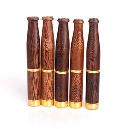 Chicken wings, wooden cigarette holder 13mm solid wood cigarette filter cigarette accessories