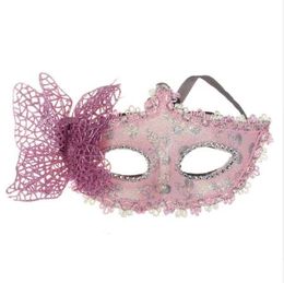 Mode Sexy Schmetterling Ball Maske Maske für Mädchen Frauen Maskerade Tanzparty Schöne halbe Gesichtsmaske Heißer Verkauf