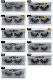 120 pair New 3D Mink Eyelashes Eyelashes Messy Eye lash Extension Sexy Eyelash Full Strip Eye Lashes 11 styles in stock