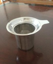 New Arrive wholesale free shipping Stainless Steel Mesh Tea Infuser Reusable Strainer Loose Tea Leaf Philtre
