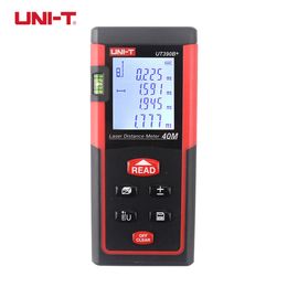 UNI-T UT390B+ UT391+ Handheld Laser Distance Metre Rangefinders Diastimeter Area/Volumn Pythagoras Theorem Automatic calibration