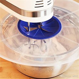 Round Splash Guard Bowl Lids Waterproof Plastic Egg Bowl Whisks Screen Cover Fungus Proofing Resuable Kitchen Accessories 7 7mc BB