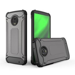 FOR MOTOROLA MOTO E5 PLLUS E5 PLAY MOTO G6 G6 PLUS 10 Colour Armour Hybrid Defender Case TPU+PC Shockproof Cover Case 50PC