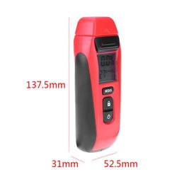 handheld detectors NZ - Handheld Digital Wood Moisture Meter Humidity Tester Timber Damp Detector 2 Pin Probe Professional Hygrometers