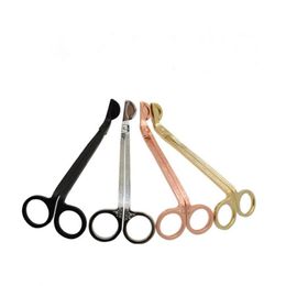 18*6CM Stainless Steel Candle Wick Trimmer Oil Lamp Trim scissor tijera tesoura Cutter Snuffer Tool Hook Clipper Fast Shipping