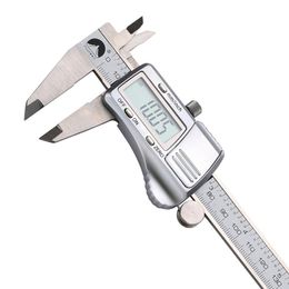 Freeshipping Digital Caliper 0-150mm/0.01 Electronic Stainless Steel Vernier Calipers Metric/Inch Gauge Micrometer Tool