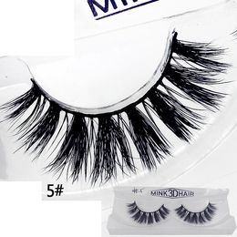 3D Mink False Eyelashes 12 Styles Makeup Natural Long Thick Fake Eye Lashes Extension Beauty Tools