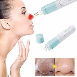 Mini Handheld Facial Blackhead Vacuum Suction Face Skin Protection Pore Cleansing Device Zit Acne Remover Cleaner Machine 4 Colours