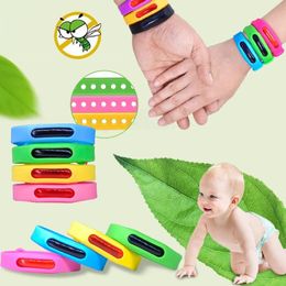 Summer Silicone natural Mosquito waterproof Repellent Silicone Bracelet for Children Mosquito Repellent wristband Bracelets