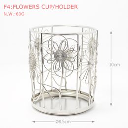 PETALS FLOWERS wholesale LEAVES PEN F4 PENCIL CUP BOX HOLDER HAND-MADE ART CRAFTS WEDDING BIRTHDAY HOME GARDEN OFFICE GIFT PRE239w