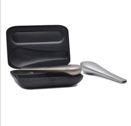 The Metal Pipe Black Gift Box Pipe Detachable Suction Pipe Ferromagnetic Metal Spoon Shape