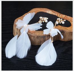 Fatto a mano farfalla di cristallo fascia Damigelle FLOWER GIRL altri colori