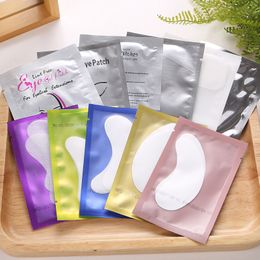 DHL Thin Eye Patch for Eyelash Extension Under Patches Lint Free Gel Pads Moisture Mask