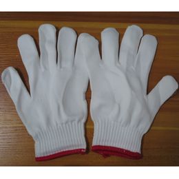 50 Pairs White Linen Gloves for Mobile Phone LCD Screen Glass Repair Working Labour Liner Hand Safely Security Protector