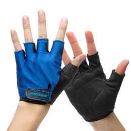 CKAHSBI Cycling Gloves Half Finger Bike Gloves Shockproof Breathable MTB Mountain Bicycle Gloves Men Sports Cycling Clothings