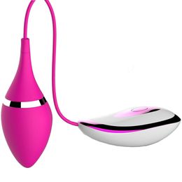 Sex product 10 frequency remote control vibrator USB rechargeable silicone waterproof mute sex toy for women jump eggs