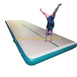 Inflatable Air Track Gymnastics 3x1x0.2m Mat Tumbling Track Floor Mat for Home Use, Cheerleading, Beach, Park with Pump