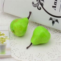 20pcs/lot Artificial Foam Mini Fruit Vegetable For Home Wedding Decoration Kid Cognitive Toys Dining Table Kitchen Decoration