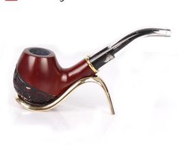 Red Sandalwood Wood Transparent Tail Pipe 9mm Pipe Philtre
